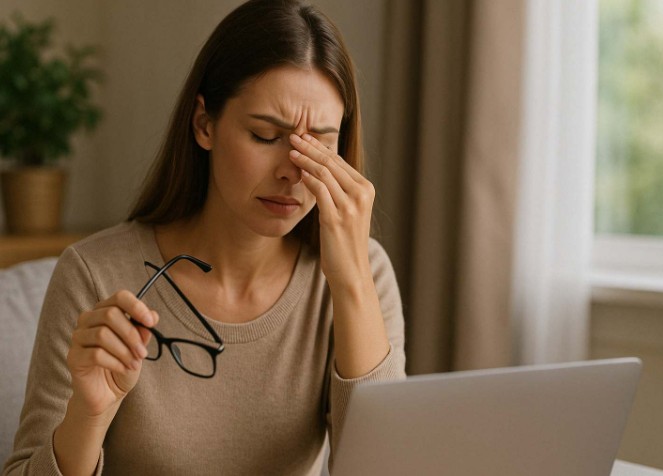 Ilustrasi kesehatan mata di era digital